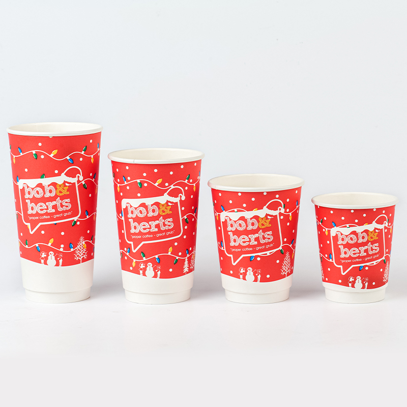 二重壁紙カップ